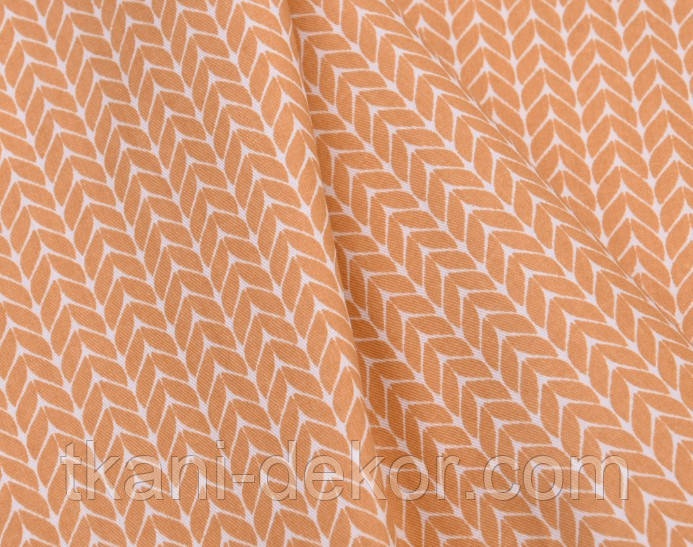 Сатин (бавовняна тканина) коричнева, фото 1