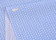 Сатин (бавовняна тканина) блакитна кіска, фото 3