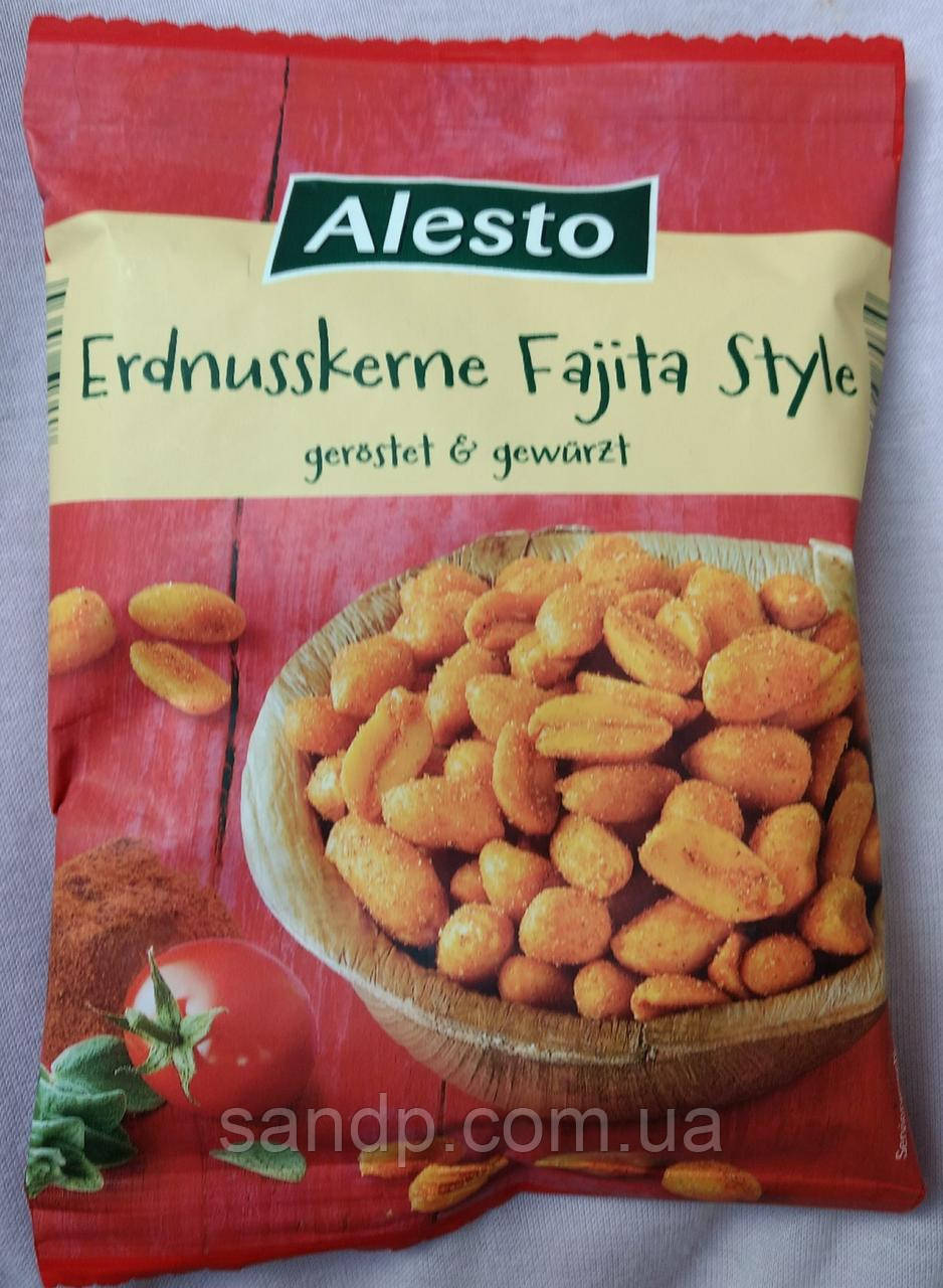 Арахіс смажений солоний Erdnusskerne Fajita Style geröstet & gewürzt - Alesto - 150g