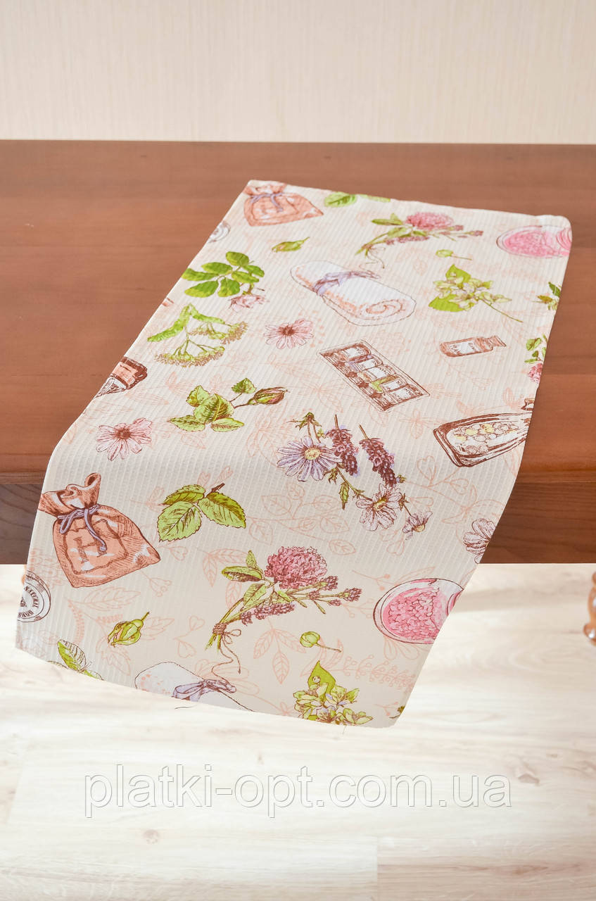 Рушник вафельний великий "Спа"