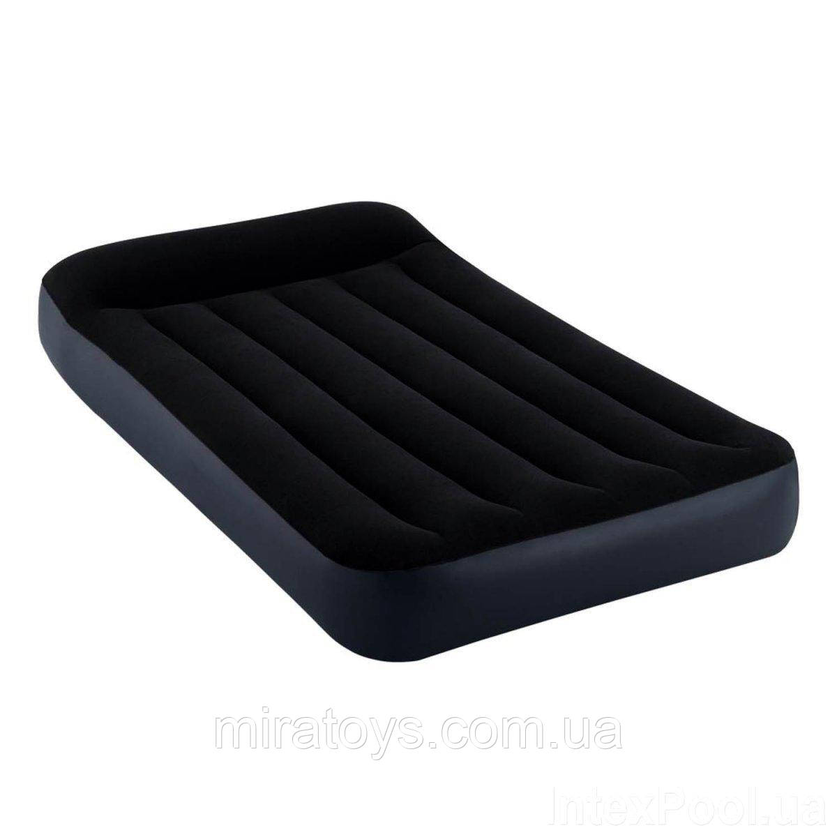 ✅Надувний матрац Intex 64141, 99 x 191 x 25 см. Одномісний
