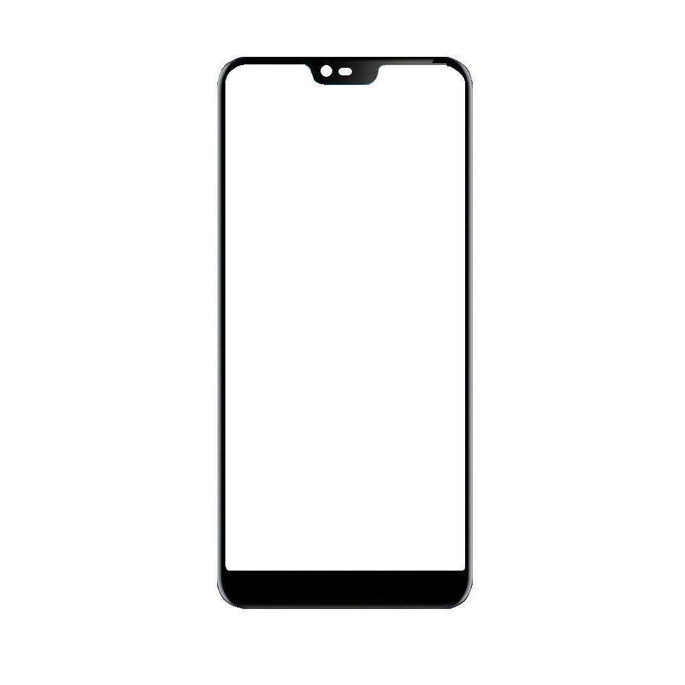 Корпусне скло Nokia 7.1 чорне