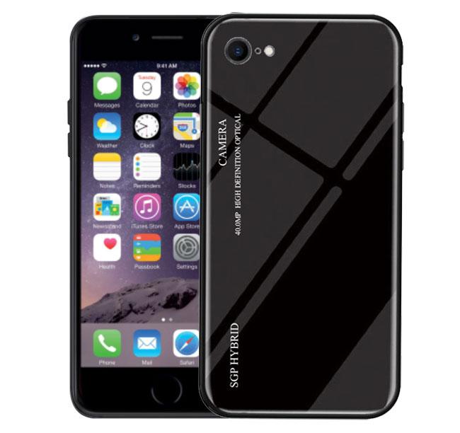 Чохол бампер Primo Gradient Glass для Apple iPhone 6 / 6s - Black