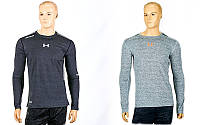 Компрессионная мужская футболка с длинным рукавом Under Armour 03-1: размер M-3XL (165-190cм)