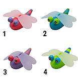 Іграшка заводна - бабка Aohua, 6,5 см, фіолетовий, пластик (2K-75C-3), фото 4