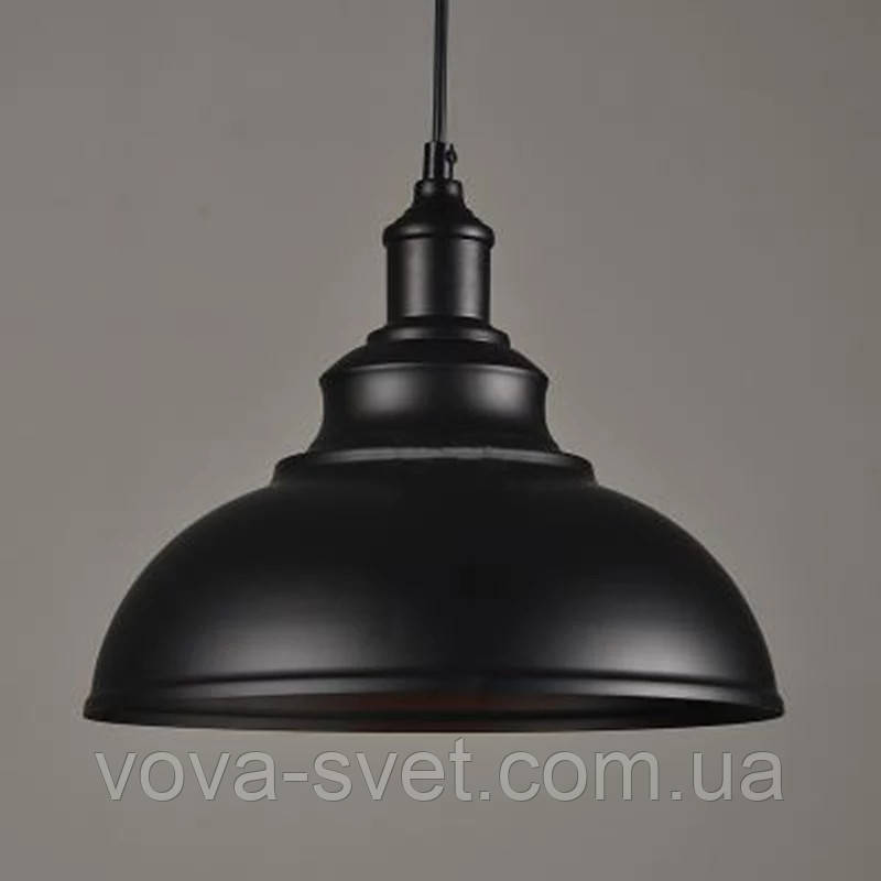 Світильник купол Loft [ CARAMEL] (матовий Чорний)