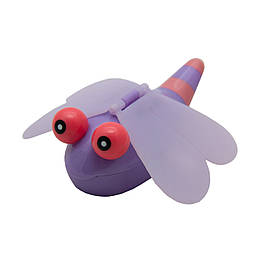 Іграшка заводна - бабка Aohua, 6,5 см, фіолетовий, пластик (2K-75C-3)