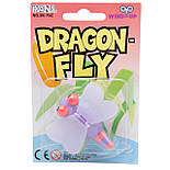 Іграшка заводна - бабка Aohua, 6,5 см, фіолетовий, пластик (2K-75C-3), фото 2