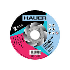 Диск відрізний Hauer по металу 125 х 1.4 х 22 мм (17-248)