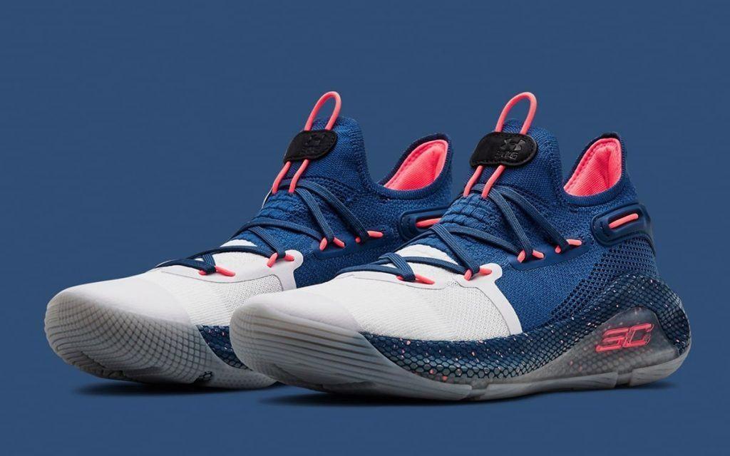 Баскетбольные кроссовки Under Armour Curry 6 'Splash Party'