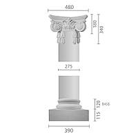 Колонна ка-45 (1/2) из бетона