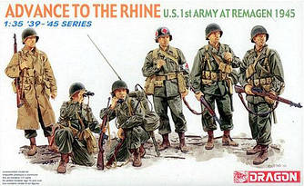  Advance to the Rhine (1st Army, Remagen, 1945).1/35 Dragon 6271