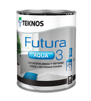 TEKNOS FUTURA AQUA 3 Адгезионная грунтовка Белая 2,7л