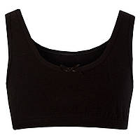 Топ черный для девочки для занятия спортом Gabbi Спорт на рост 116-122 (11421)