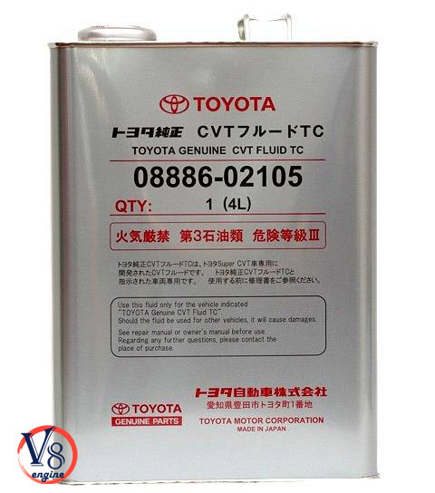 Трансмісійне масло Toyota CVT Fluid TC (08886-02105) 4л