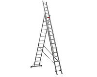 Трисекційні сходи VIRASTAR алюмінієва Трисекційна сходи Triomax Pro VIRASTAR 3x14 ступенів