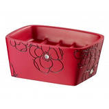 Стакан для ванної червоний BLOOM 02873, фото 5