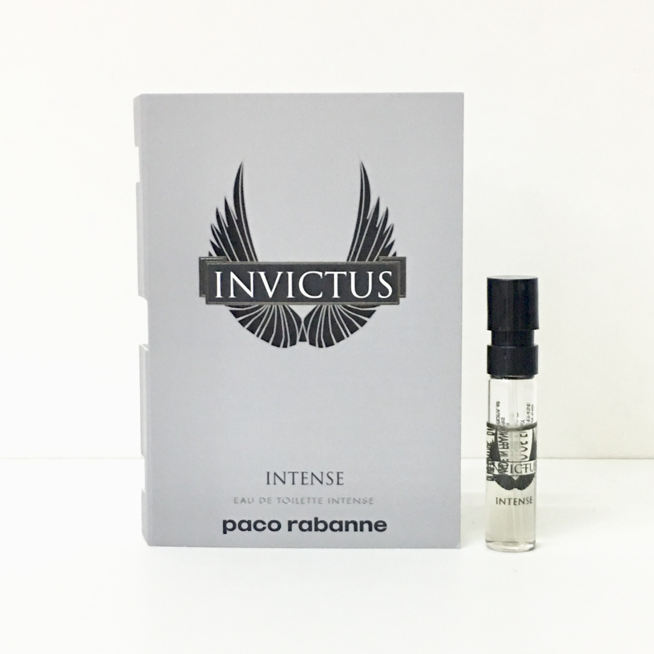 Оригінальний пробник Paco Rabanne Invictus Intense 1,5 мл туалетна вода для чоловіків, східний деревний аромат