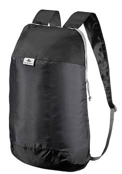 Легкий і компактний запасний рюкзак 10 літрів Чорний