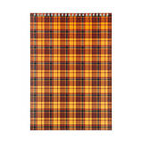 Блокнот Delta D8013-01 на спіралі А4, 48 аркушів, клітинка, асорті, фото 2