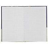 Книга записна у твердій обкладинці Axent Prima 8431-03-A, A6, клітина, 80 аркушів, фото 3
