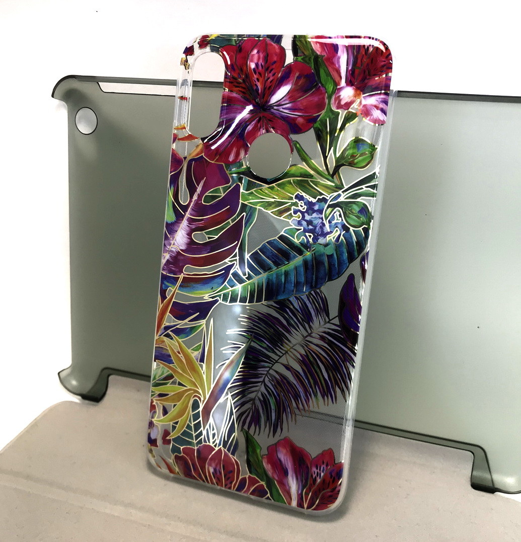 Чохол для Xiaomi Redmi Note 7, Note 7 Pro накладка силіконовий протиударний gelius Flowers