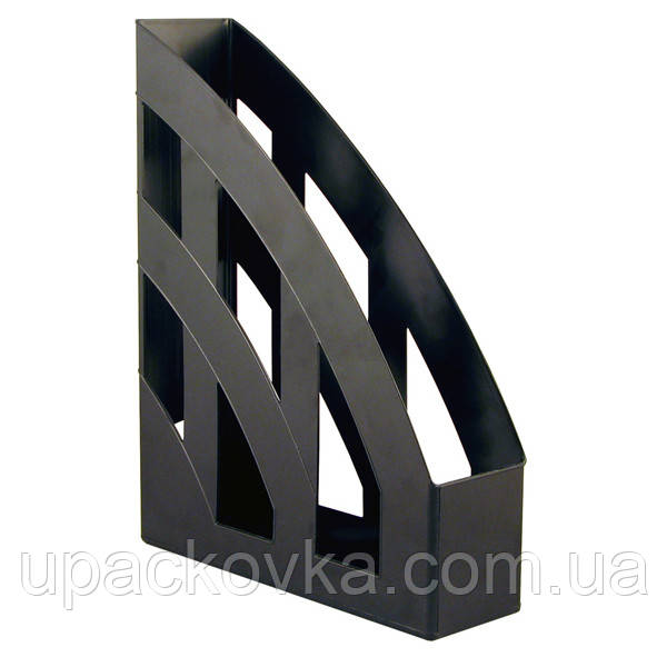 Лоток вертикальний Delta Бюджет D4006-01, чорний, фото 1