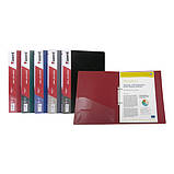 Папка на 2 кільцях Axent 1207-03-A 25 мм, сіра, фото 2