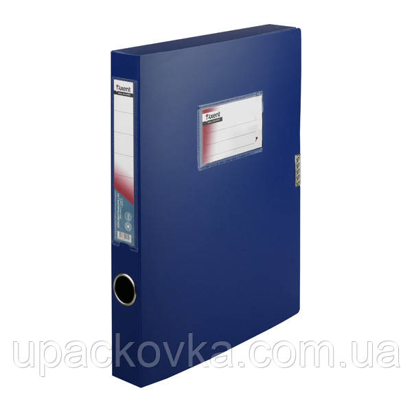Папка-коробка Axent 1736-02-A, А4 синя