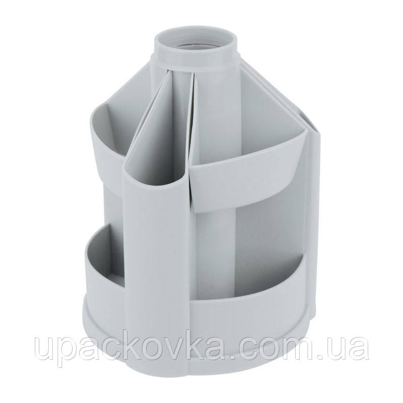 Підставка-органайзер Delta D3003-03, 11 відділень, 103х135 мм, сіра, фото 1