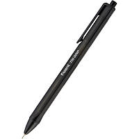 Ручка масляна автоматична Axent Tri- Grip AB1081-01-A, чорна, 0.7 мм