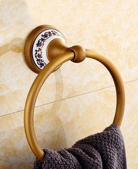 Кільце для рушників DECO DB036 бронза