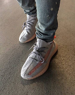 Жіночі кросівки Adidas Yeezy Boost 350 Grey Trfrm