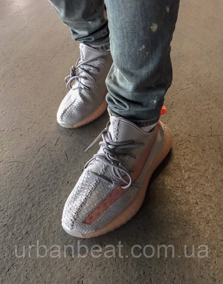 Жіночі кросівки Adidas Yeezy Boost 350 Grey Trfrm