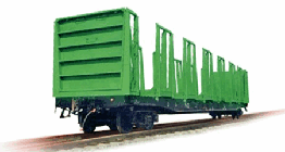 Платформа уніфікована для перевезення лісоматеріалів і хлистів СВЗ 23-925