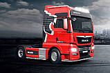 Авточохли MAN TGX 1+1 2007- (червоні) VIP ЛЮКС Nika, фото 9