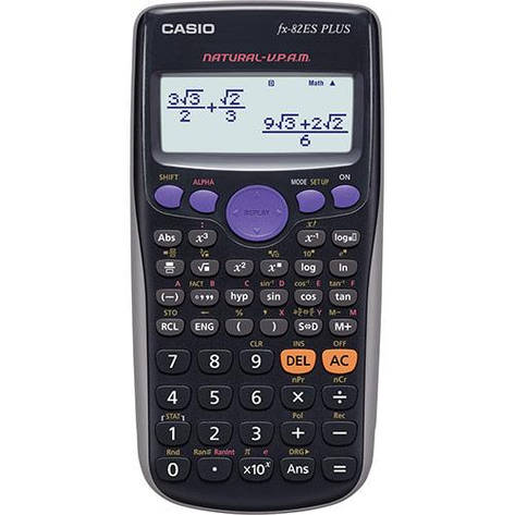 Калькулятор Casio FX-82SPLUSBKSBEHD науковий, фото 2