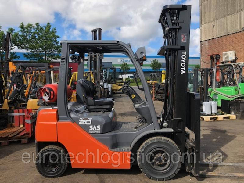 Вилковий навантажувач Toyota 02-8FGF20., фото 1