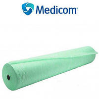 Одноразовые простыни MEDICOM Economy 20 г/м кв. ширина 60 см * 100 м цвет зеленый