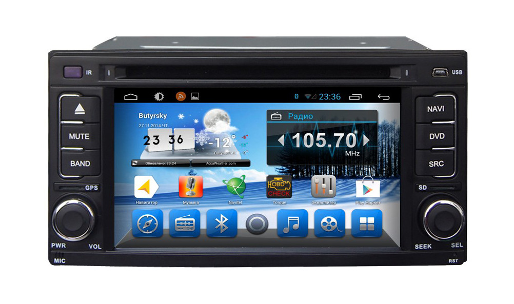 Магнитола SUBARU Impreza 2007-2015 (GE,GH,GP,GJ), Forester 2008-2015 (SH), XV 20. Kaier KR-6206. Androi