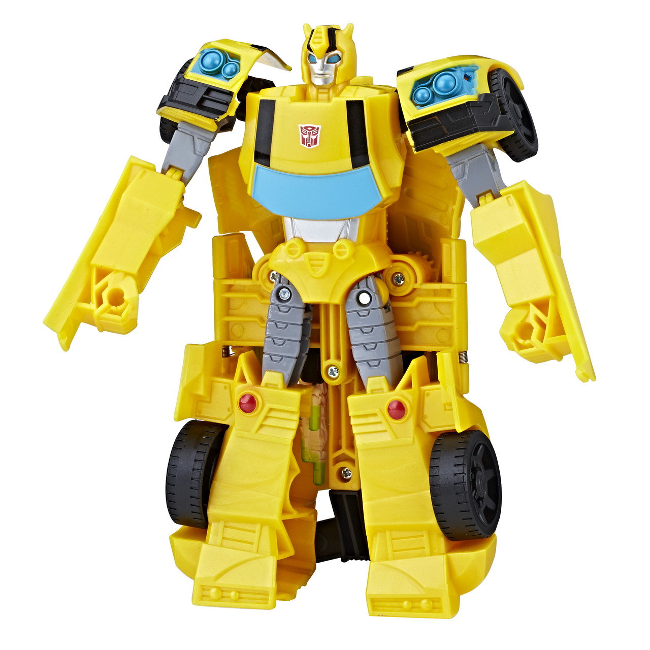 Робот-трансформер Hasbro Бамблби Кибервселенная, 17 см - Bumblebee, Cyberverse, Ultra Class, Hive Swarm - фото 4 - id-p984886262