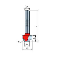 Фреза Freud 39-20908 радиусная D24.7 h12.7 d8 L44.7 R6