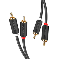 Кабель аудіо Ugreen 2RCA to 2RCA 1M (AV104)