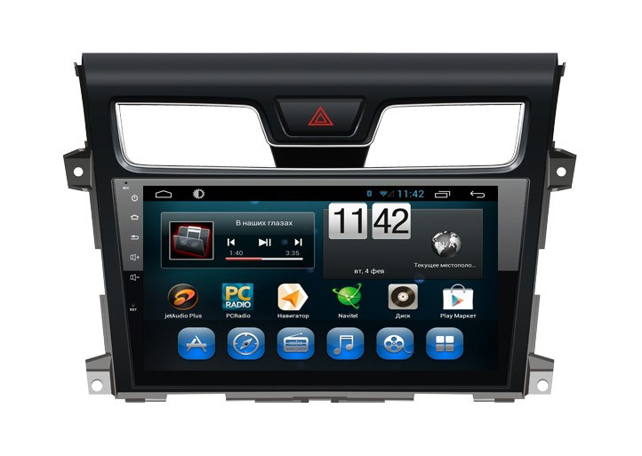 Екран 10". Магнітола NISSAN Teana 2015+ (L33). Kaier KR-1027. Android, без DVD, фото 1