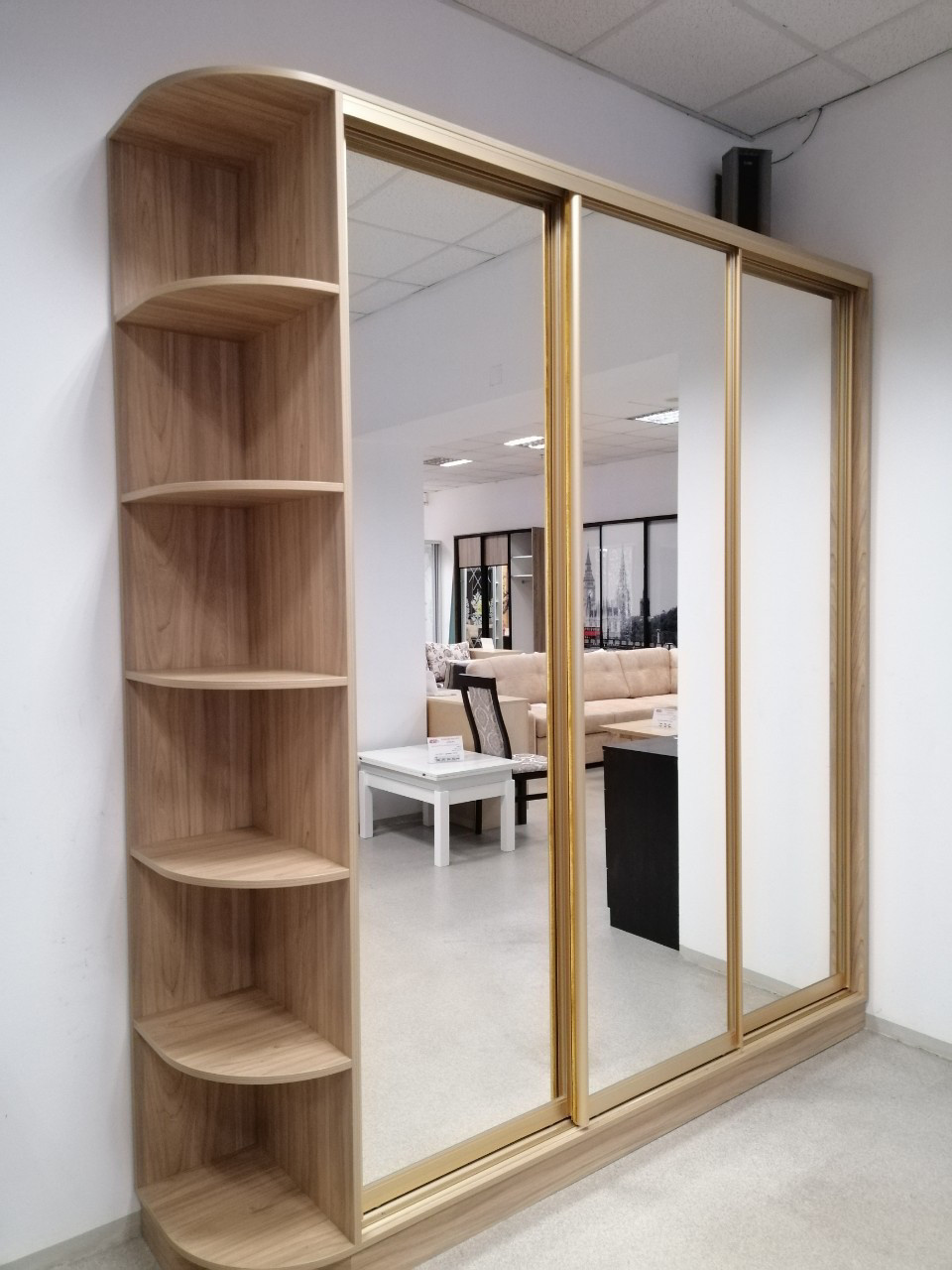 Шкаф купе с угловой полкой на заказ любой размер по выгодным ценам от ...