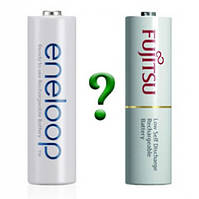 Порівняння акумуляторів Fujitsu і Panasonic Eneloop