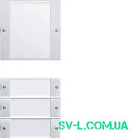 Комплект клавіш, 4 шт. (1+3) Gira 213403 прозорий білий