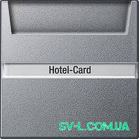 Картковий вимикач Gira 014026 алюміній