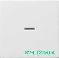 Клавіша з контрольним вікном Gira 029027 білий матовий.