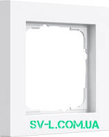 Рамка 1 пост Gira 021122 белый матовый.